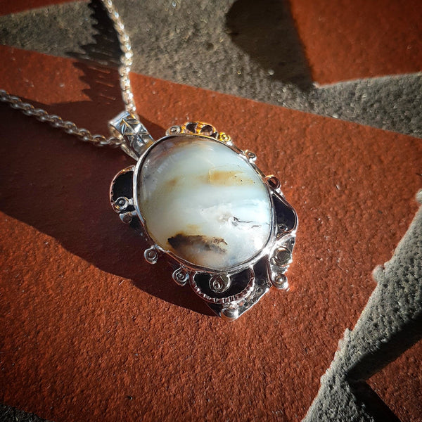 Pendentif Blanco Chic